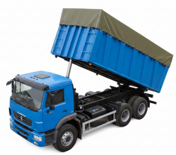 Автопокрывало ПВХ на КАМАЗ (2,8х5,8 м)