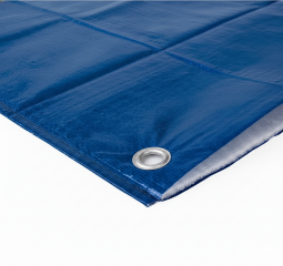 Тент тарпаулин утепленный 120 гр./м.Кв. (с изолоном 5 мм.) 2х4,с люверсами